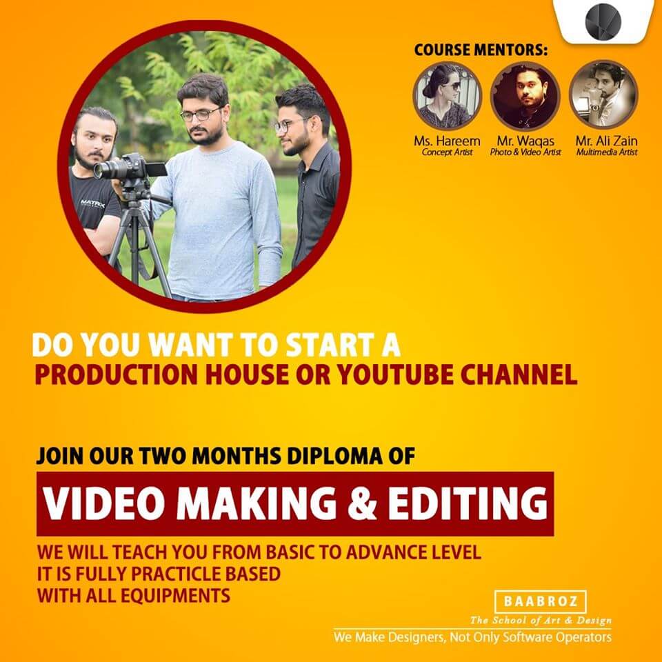 video editing course